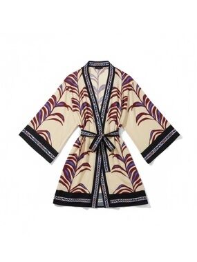 Bel Kazan Long Sleeve Graphic Tie
Belt Top One Size   Kimono tie front mini